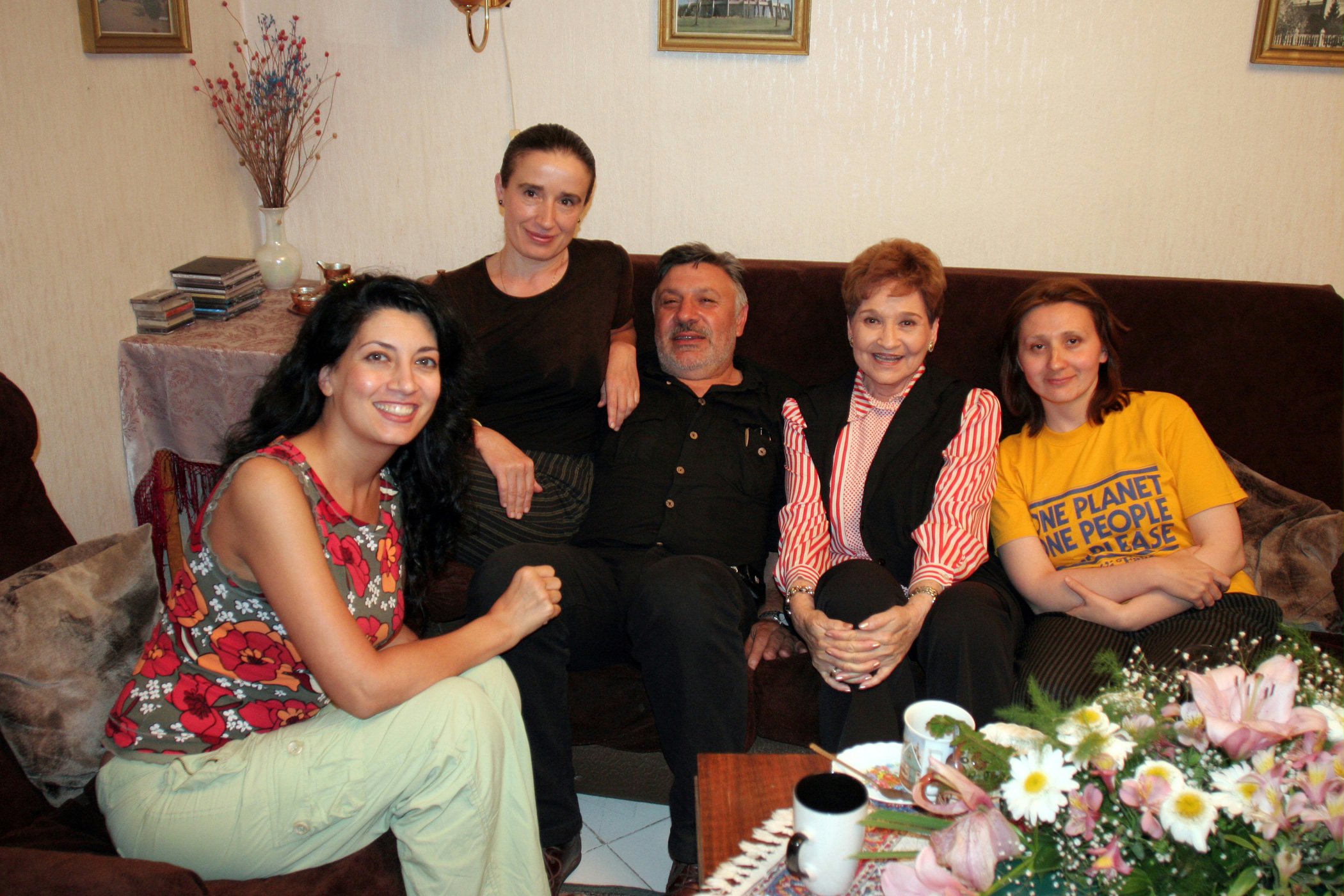 Members of the Baha'i-inspired study circle in Sofia.