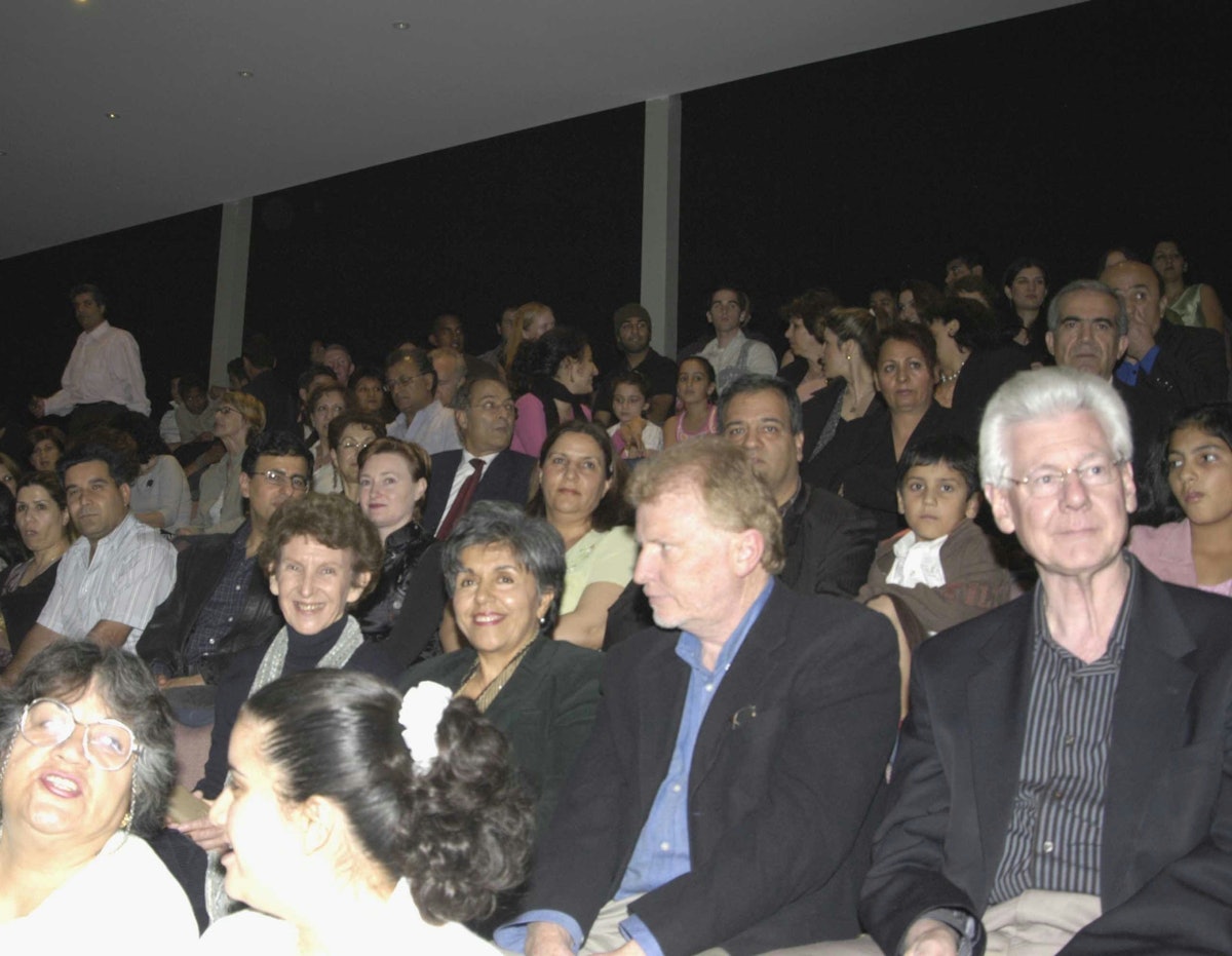 Some of the audience at the Harmony Film Festival award night in Sydney, Australia.