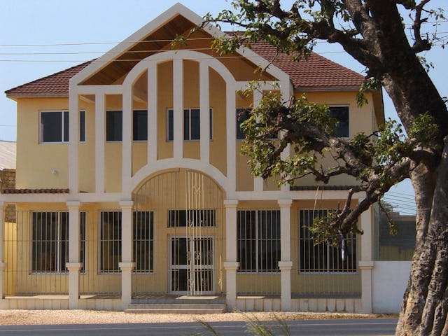 Computer classes at basic and advanced levels are held at the Baha'i center in Banjul, the capital city of The Gambia.
