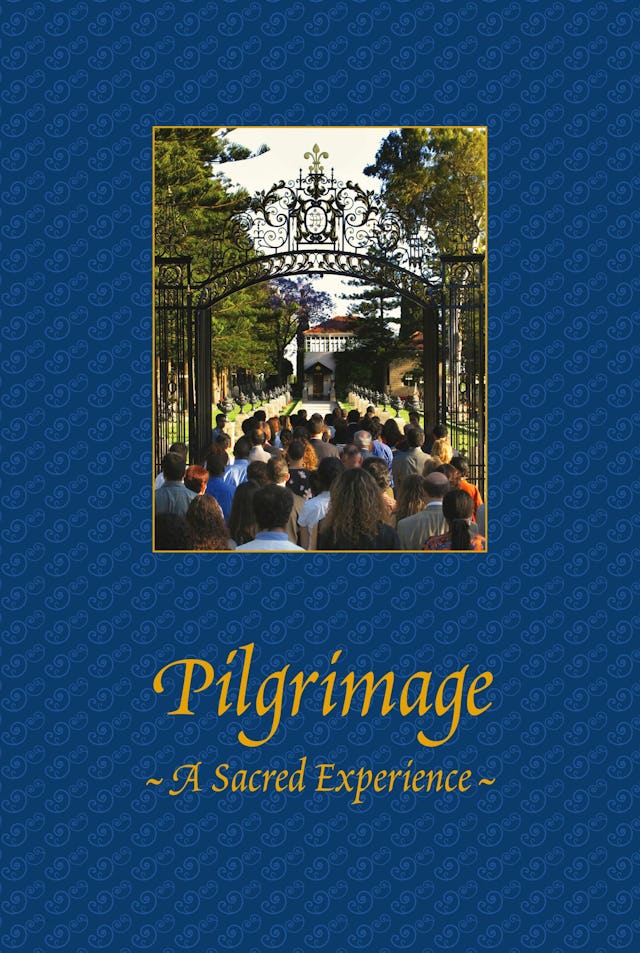 The cover of the DVD of the new film about Baha'i pilgrimage.