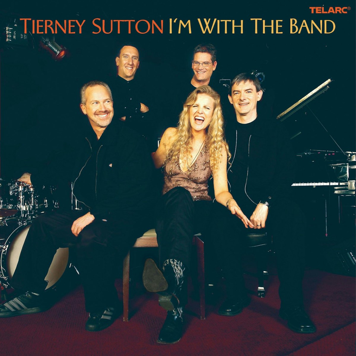 The cover to Tierney Sutton's Grammy nominated album, I'm With the Band.