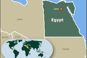 Map of Egypt