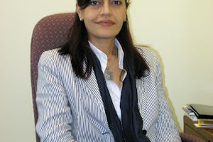 Fulya Vekiloglu, who joined the United Nations Office of the Baha'i International Community in New York as a representative to the United Nations in June 2006.