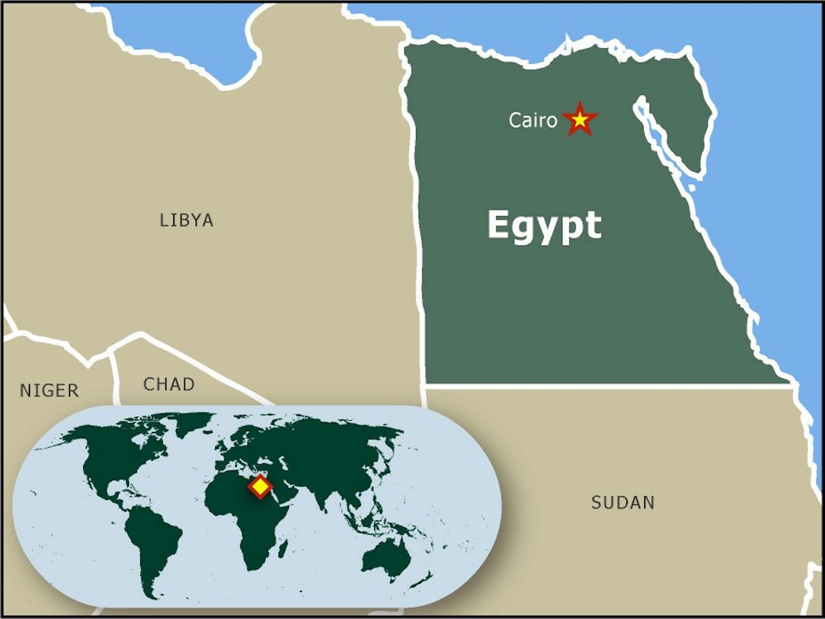 Map of Egypt