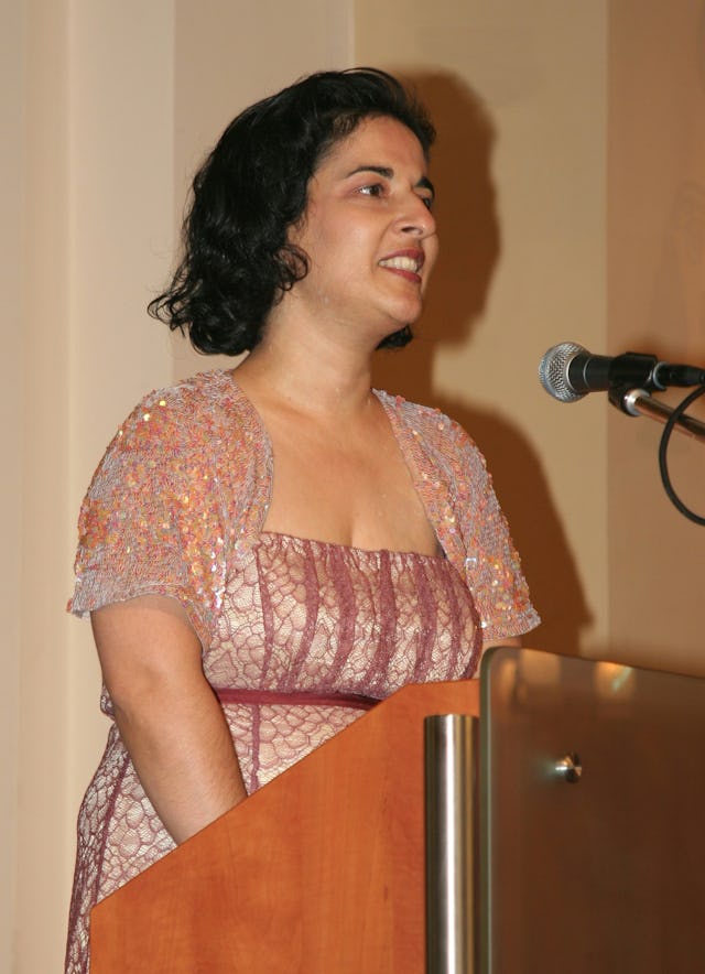 Dr. Nazila Ghanea of the UK-based Centre for International Human Rights, Institute of Commonwealth Studies, University of London, was one of the event's organizers. Photograph by Hamid Jahanpour