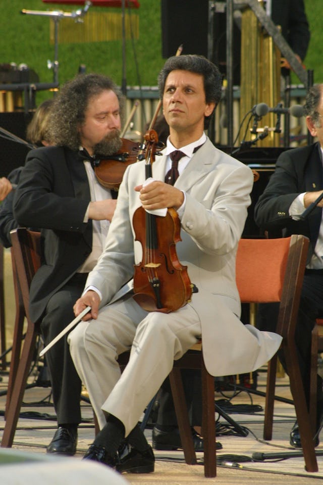 Bijan Khadem-Missagh (pictured) and his two daughters, Dorothy and Shirin, will perform at the festival. Mr. Khadem-Missagh and his family played at the opening of the Mount Carmel terraces in 2001.