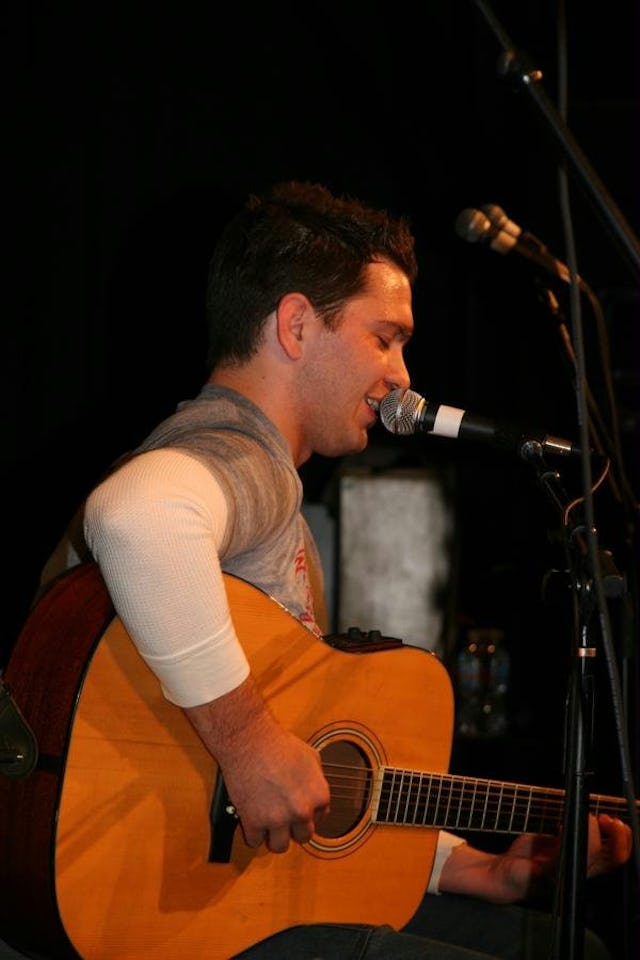 Andy Grammer is one of 17 artists who performs on "Arise" by the Dawnbreaker Collective.