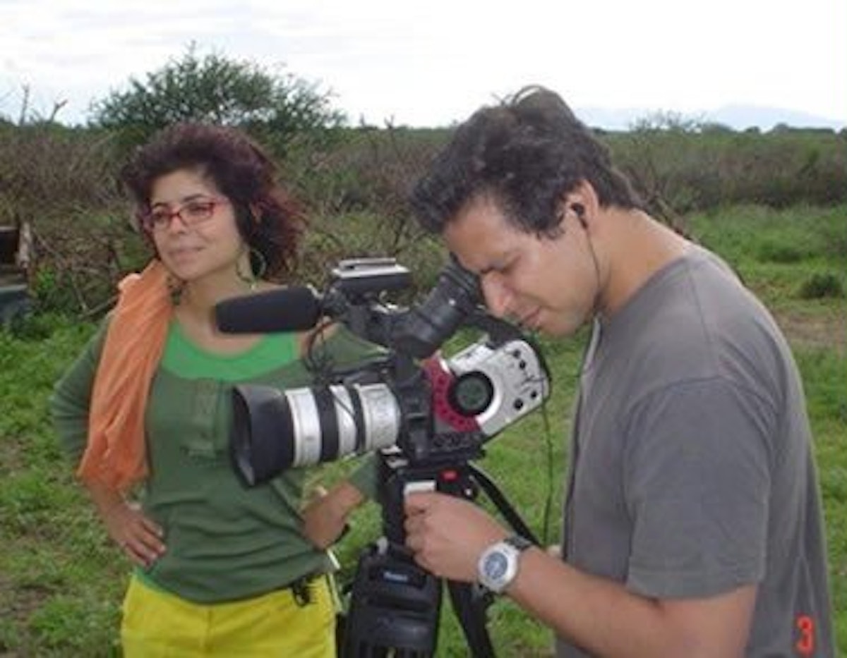 Leyla and Ryan Haidarian made the documentary for the South African Broadcasting Corporation.
