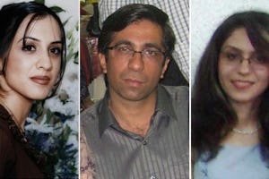 رها ثابت، ساسان تقوا و هاله روحی، نوامبر ٢٠٠٧ بازداشت شدند، و صرفاً در ارتباط با باورهای خود و عمل به اعتقادات آئین بهائی، دوران محکومیت چهارسالۀ خود را در زندان بسر میبرند.