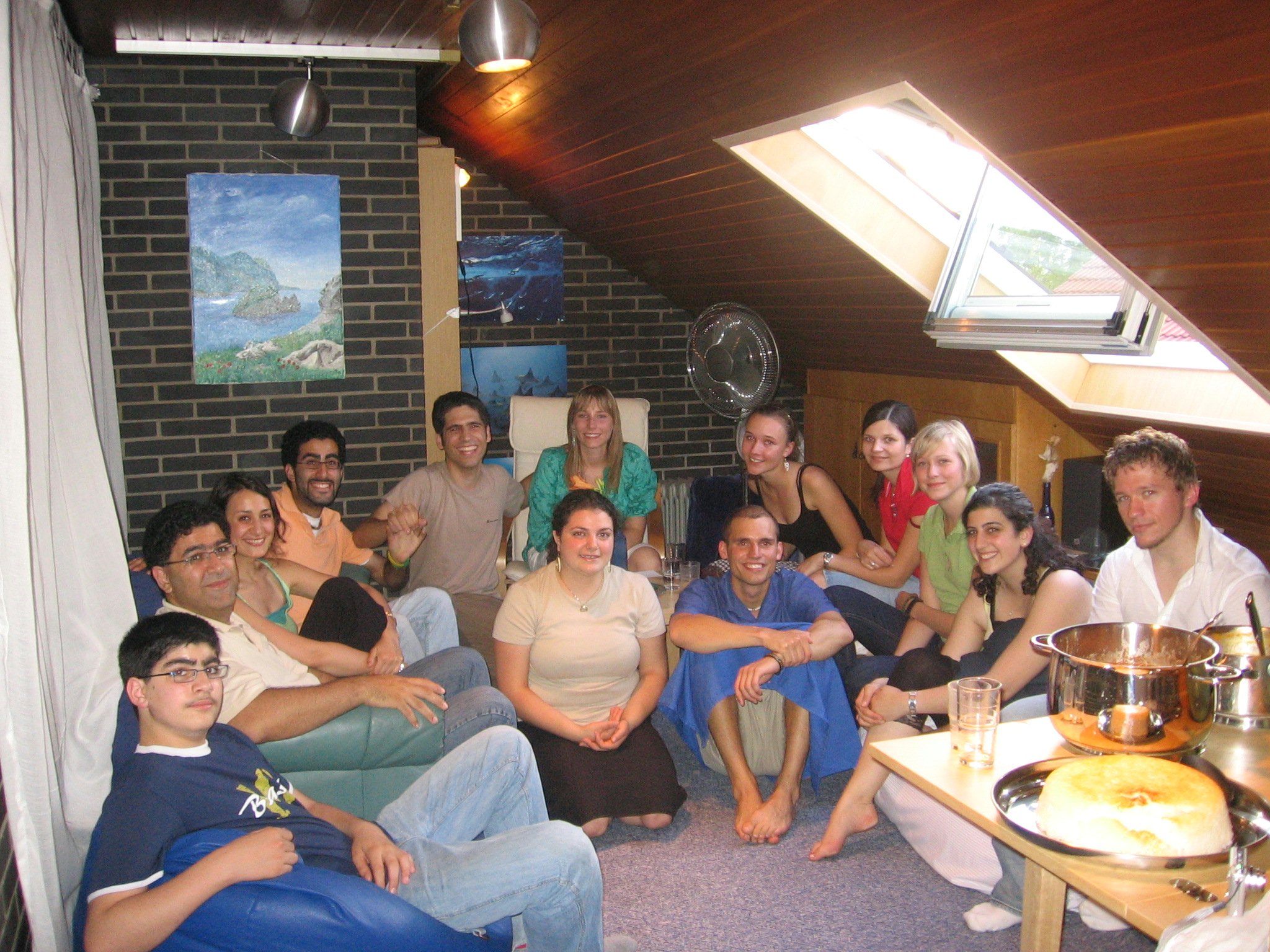 Baha'is do not have clergy, and there is no official religious leader for the gatherings.