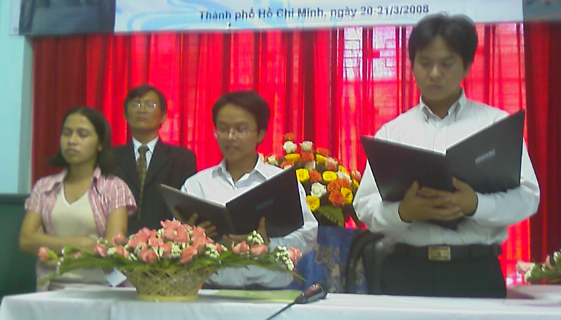 Some of the youth read prayers and passages from the Baha'i writings.