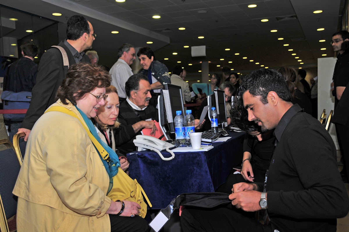 Most of the countries of the world are represented at the convention, which officially opens on 29 April. Registration began on 26 April at the Haifa International Convention Center.