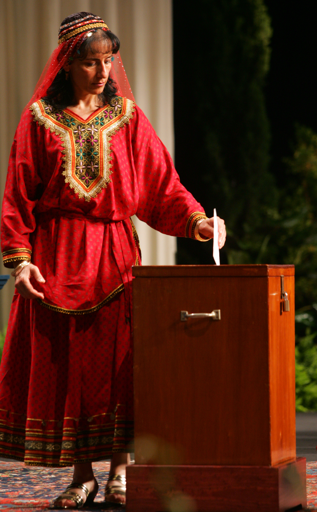 Those casting ballots were the members of the Baha'i National Spiritual Assemblies of the world.