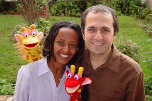 Bruktawit Tigabu and Shane Etzenhouser of Ethiopia have received an award from Prix Jeunesse International to help develop “Tsehai Loves Learning,” their children’s TV program.