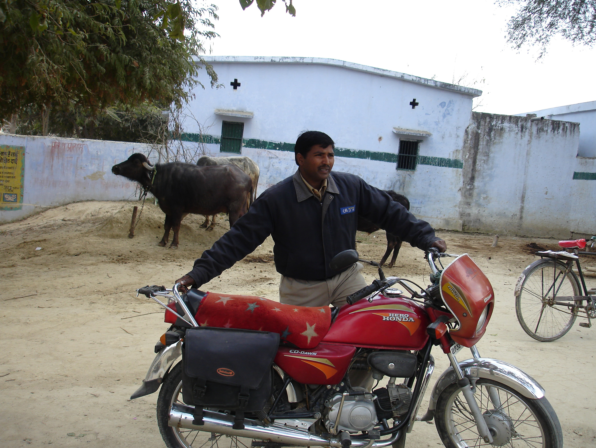 Ram Vilas Pal is a TV technician by trade but now operates his own school in Dasdoi.