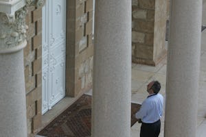 The Shrine of the Bab in Haifa is a special place of prayer for Baha’is and others. The remains of the Bab were laid to rest there in 1909, nearly 60 years after His martyrdom in Iran.