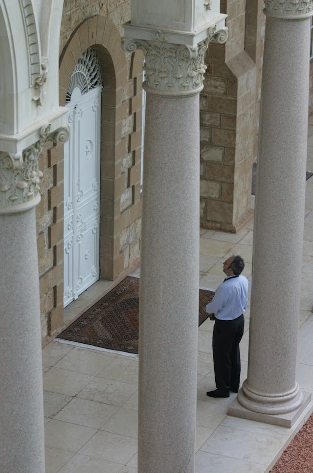 The Shrine of the Bab in Haifa is a special place of prayer for Baha’is and others. The remains of the Bab were laid to rest there in 1909, nearly 60 years after His martyrdom in Iran.