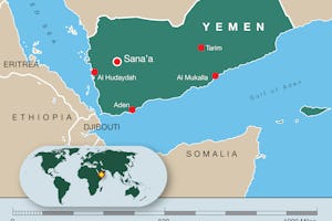 Map of Yemen