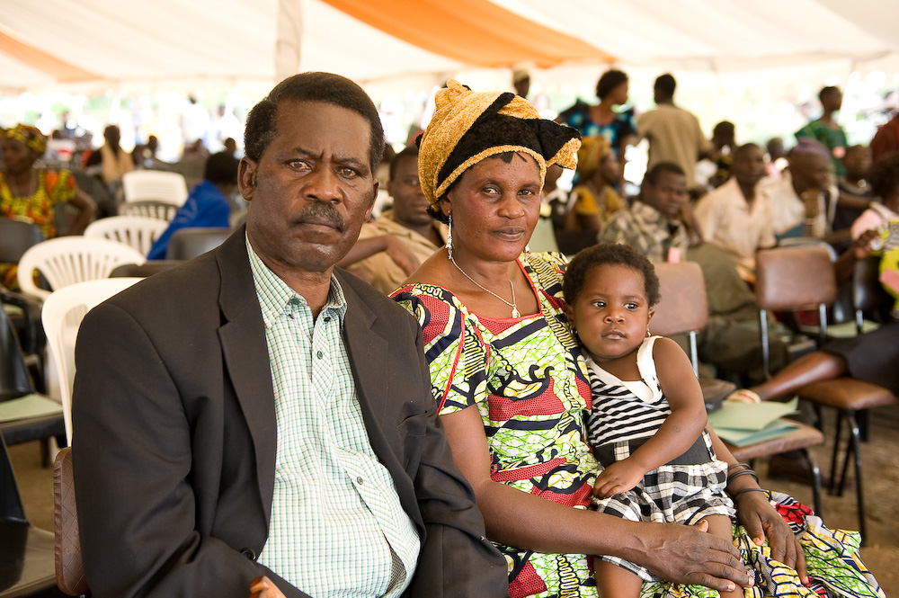 Five African chiefs were in attendance, including Senior Chief Sailunga, left, of Zambia. All five of the chiefs are Baha'is.