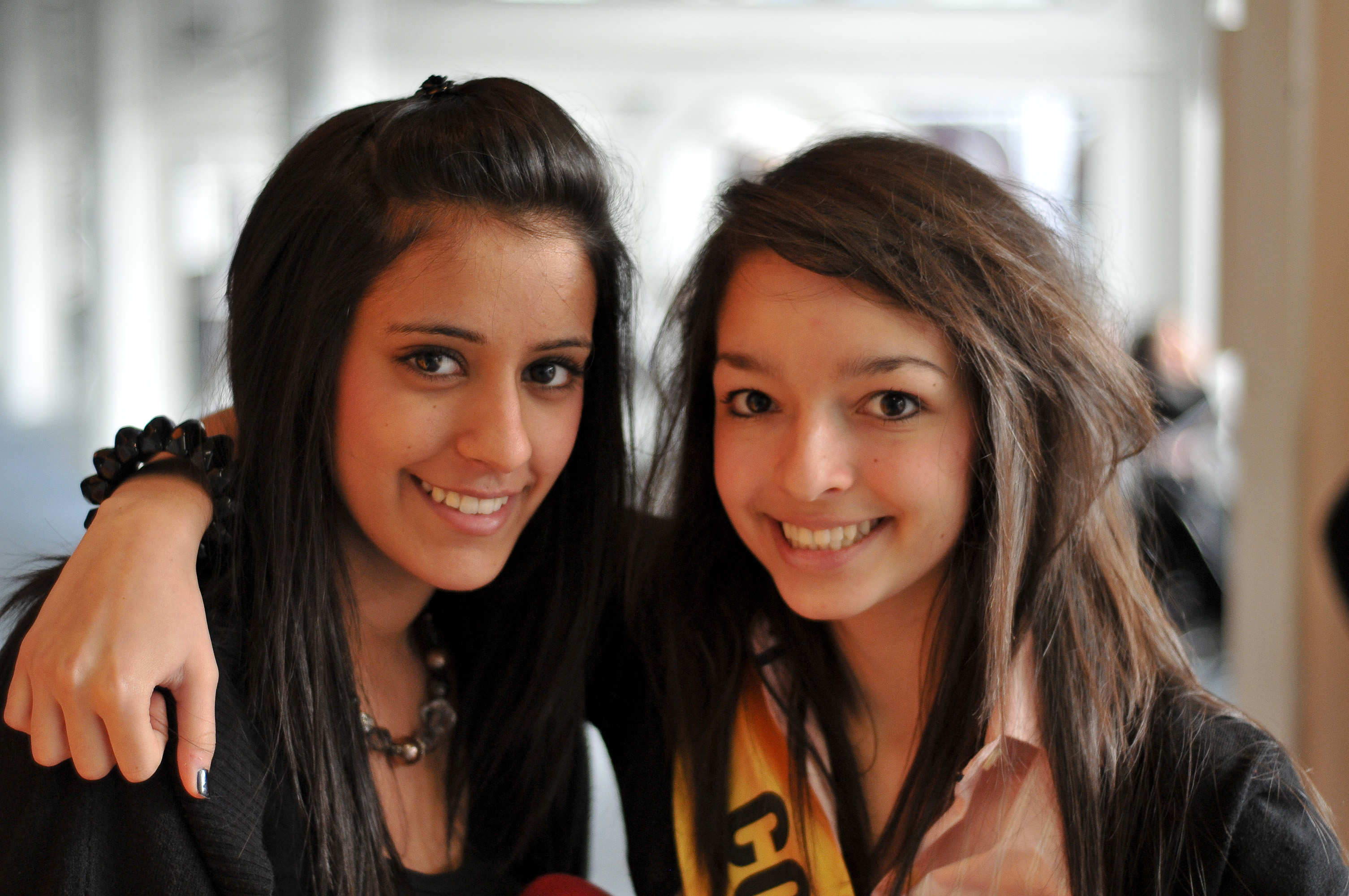 Young people have been prominent participants at all the gatherings, including this duo in London. Next weekend the host cities will be Guadalajara and Toronto.