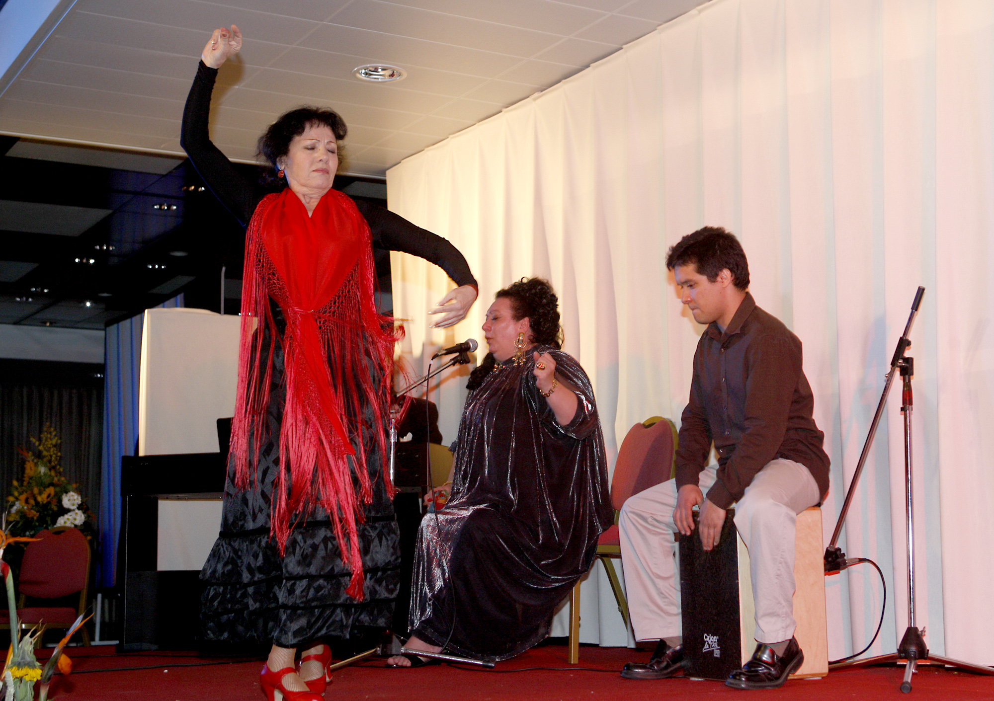 Spanish flamenco was part of the cultural program at the Baha'i conference in Madrid.