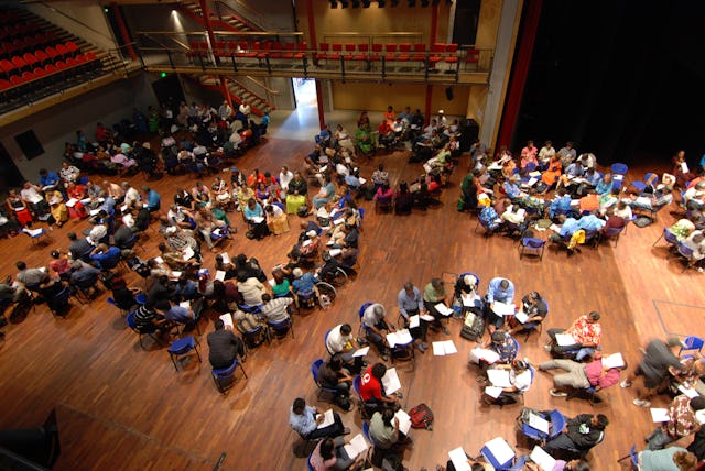 In addition to the gathering in Cambodia, a simultaneous conference was held in Auckland, New Zealand, for 10 countries and island groups in the Pacific.