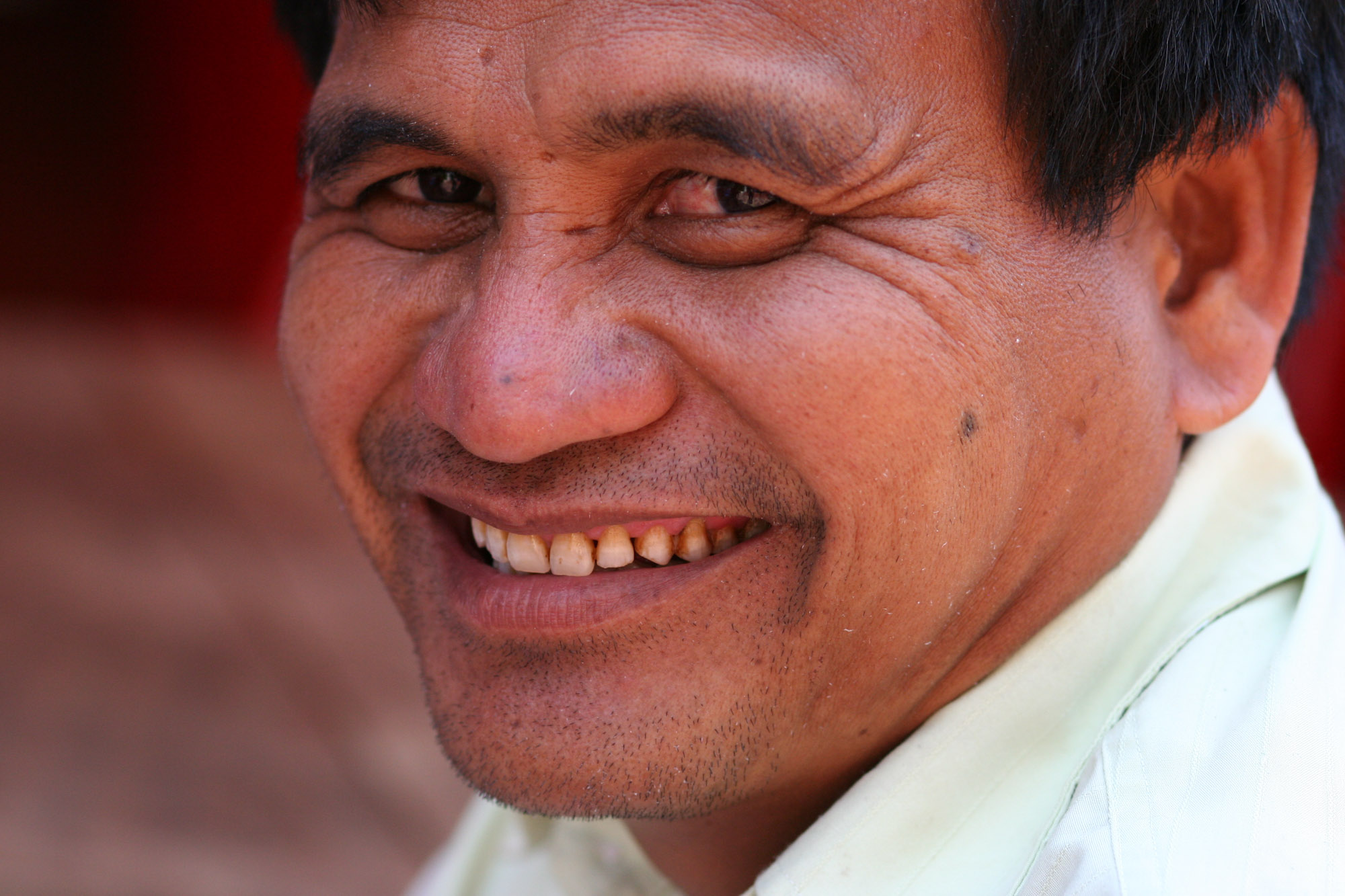 Prom Kimleang of Cambodia was one of the 2,100 participants at the Battambang conference.