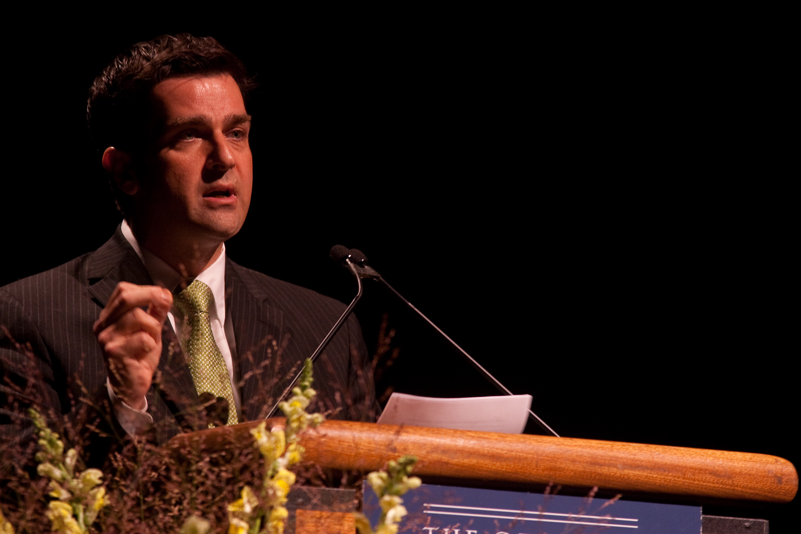 "People in every country should be free to choose and live their faith," Dwight Bashir of the U.S. Commission on International Religious Freedom told the gathering in Washington. (Photo by Evan Wilder)