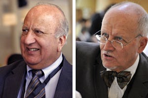 Dr. Peter Khan, left, and Mr. Hooper Dunbar