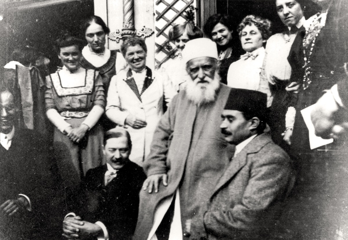 'Abdu'l-Baha's first visit to England in September 1911 included a weekend stay in the city of Bristol where He met Baha'is and their friends. "What struck some of those present was his extremely natural and simple behaviour," wrote an observer, "and the pleasant sense of humour, which his long imprisonment and awful trials had not succeeded in destroying."
