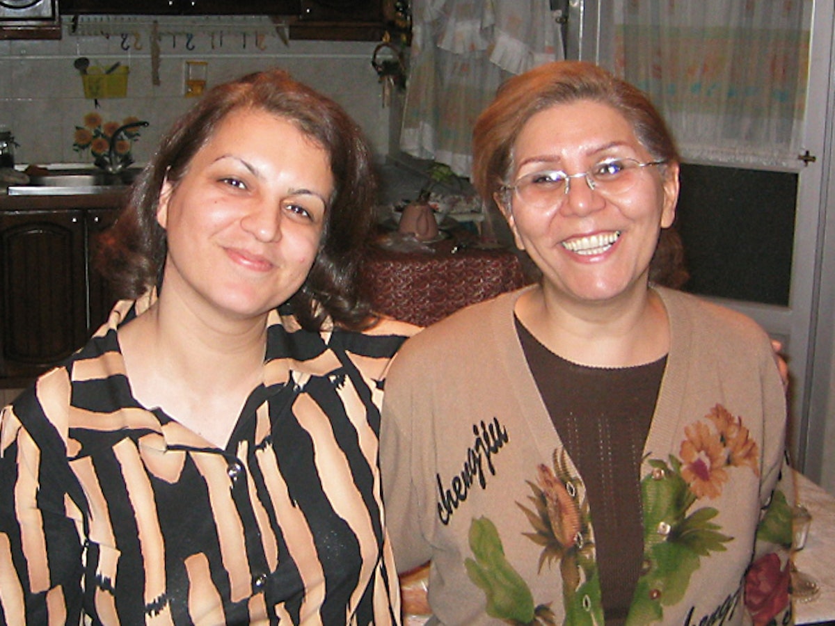 Fariba Kamalabadi, left, and Mahvash Sabet, right, pictured together in happier times. 57-year old Mrs. Sabet has been imprisoned since 5 March 2008. She is a teacher and school principal who was dismissed from public education for being a Baha'i. She and her husband have two grown children. 48-year old Mrs. Kamalabadi was arrested on 14 May 2008. She is a developmental psychologist and mother of three who was arrested twice previously because of her involvement with the Baha'i community.