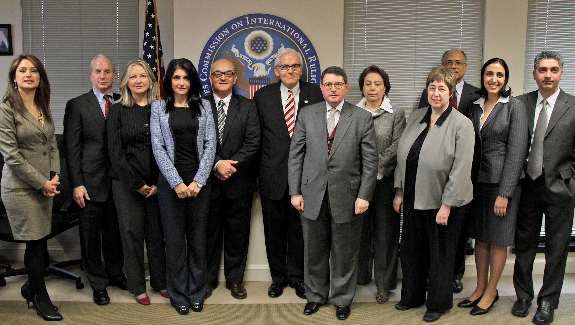 On 16 February, the U.S. Commission on International Religious Freedom hosted a visit from several Baha'is to update the commission on the status of the Baha'i community in Iran. The Commission was able to hear reports from relatives of Baha'i educators imprisoned in Iran, and from a former student and a former teacher at the Baha'i Institute for Higher Education.