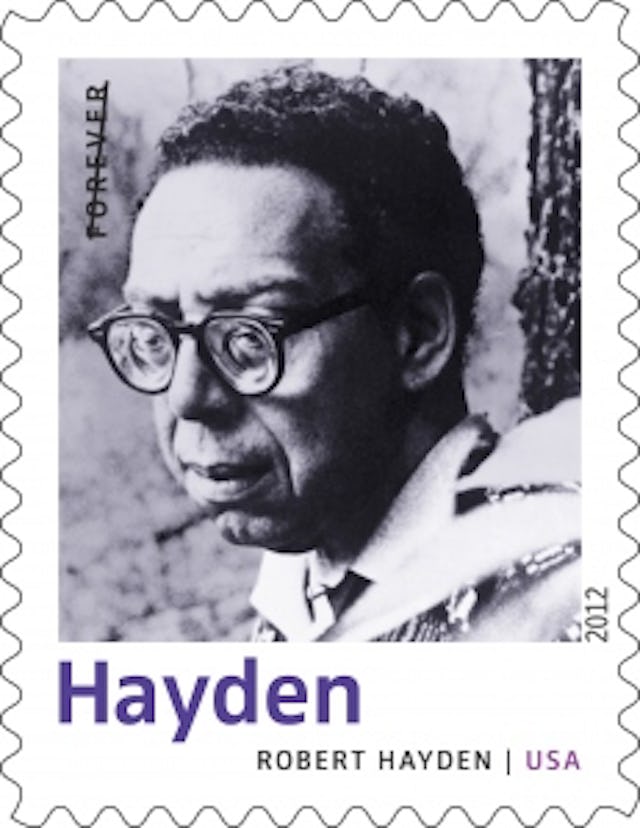Robert Hayden (1913-1980) was the first African-American named Consultant in Poetry to the Library of Congress, a post later renamed Poet Laureate of the United States.