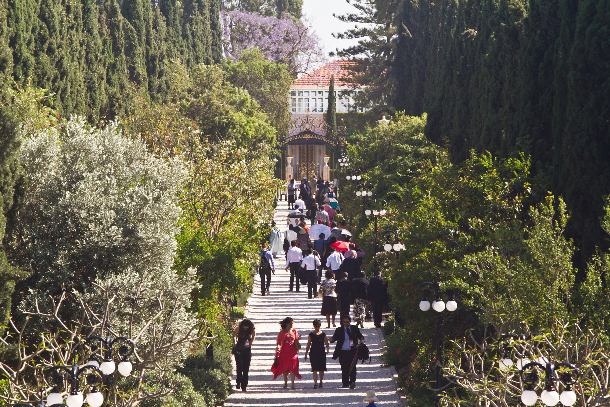 The International Baha'i Convention program included two holy day observances at the Shrine of Baha'u'llah. The commemorations marked the sacred occasion of Ridvan, the holiest period in the Baha'i calendar.