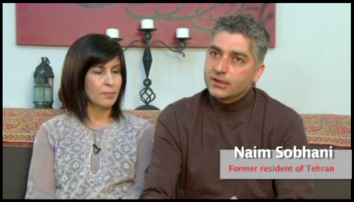 Naim Sobhani, one of the people interviewed in the video.