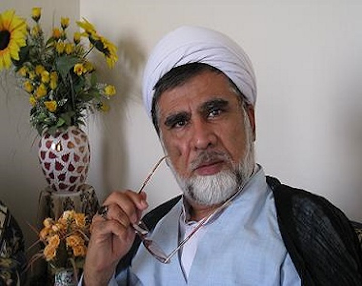 Hojatoleslam Mohammad Taghi Fazel Meybodi, a high-ranking cleric in Iran.
