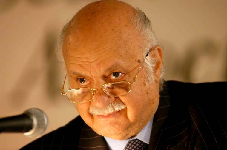 Professor Suheil Bushrui, director of the George and Lisa Zakhem Kahlil Gibran Research and Studies Project at the University of Maryland.