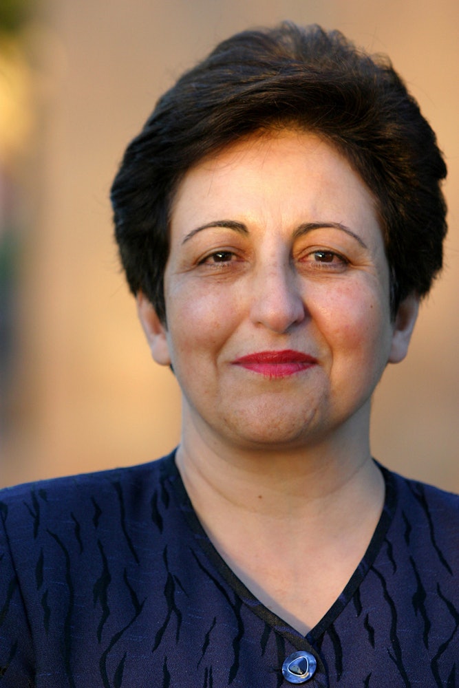 Nobel Peace laureate Shirin Ebadi, who recently expressed her support of the right of the Baha’i community of Iran to higher education through the Education is Not a Crime campaign. (Photo courtesy of Ana Elisa Fuentes)
