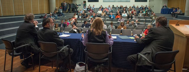 A panel discussion at "Our Whole Society: Bridging the Religious-Secular Divide" conference, held 22-24 March 2015 at the University of British Columbia in Vancouver, Canada.