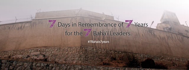 Banner image in the campaign marking the 7th anniversary of the imprisonment of the Yaran