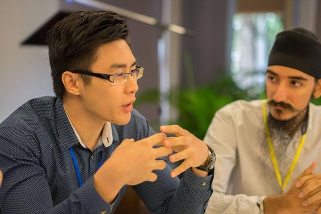 Representatives from various civil society and religious organizations take part in a conference on the role of youth in society. (photo: Baha'i community of Malaysia)