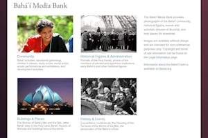 صفحه اصلی سایت تصاویر بهائی