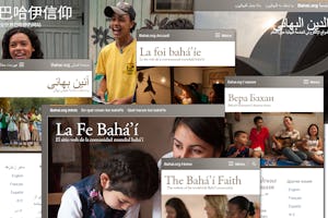 Bahai.org وب سایت رسمیِ جامعۀ جهانی بهائی.