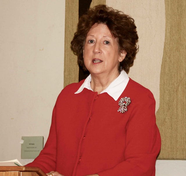 Baroness Anelay of St Johns, the Minister of State at the Commonwealth Office, addressing the Seminar on Freedom of Religion and Economic Prosperity, held at Westminster, 2 March 2016. With intolerance increasing around the world, she said the commitment to freedom of religion and belief is needed more than ever.