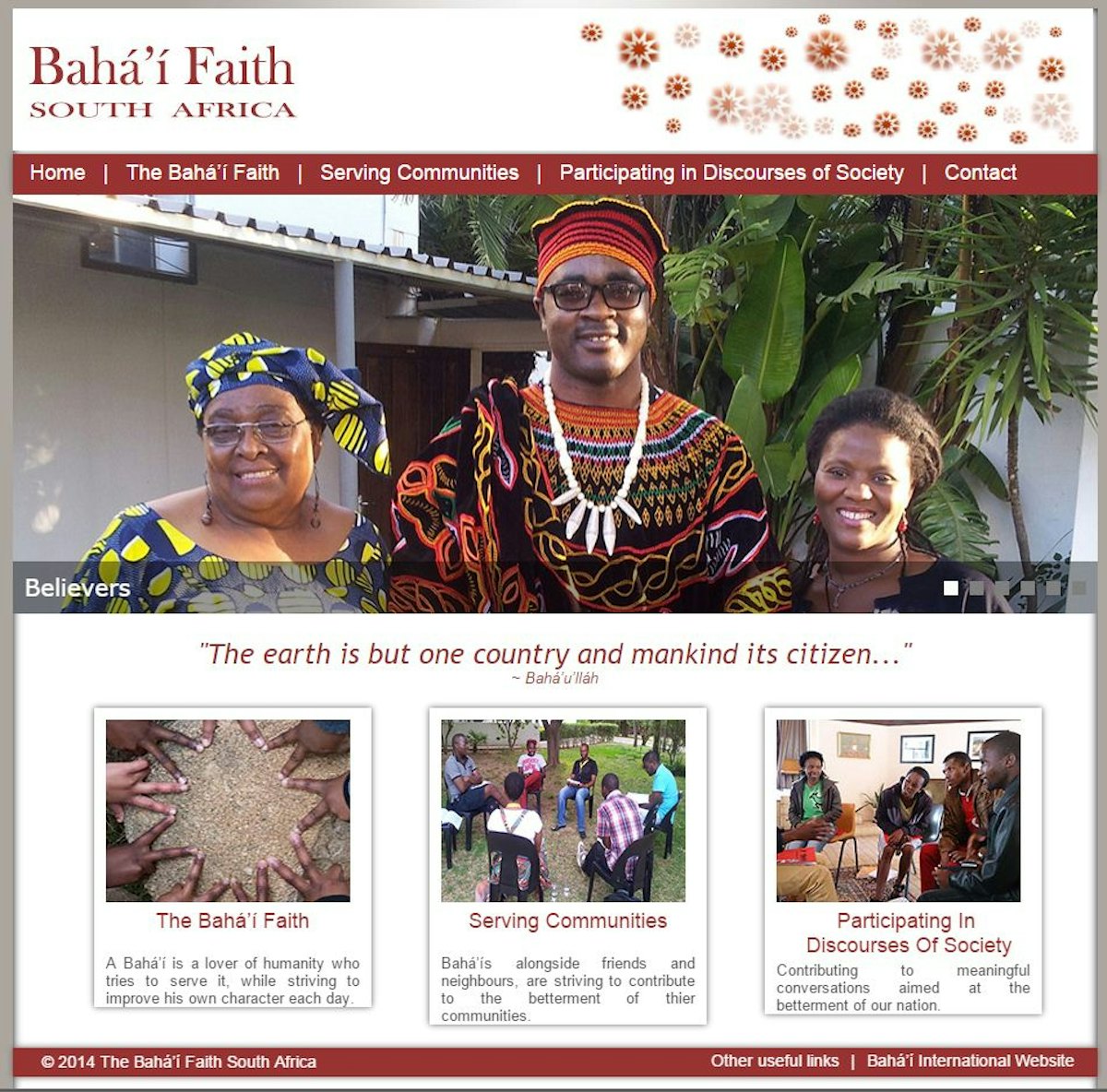 Official website of the Bahá’ís of South Africa