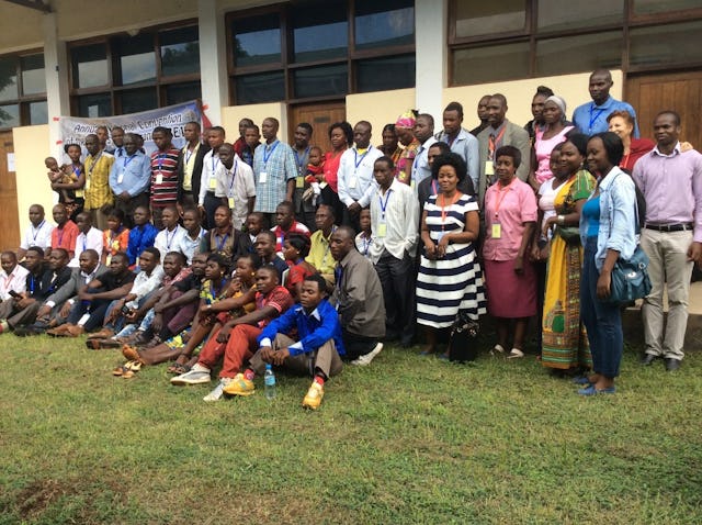 Participants at the 2016 national convention in Tanzania.