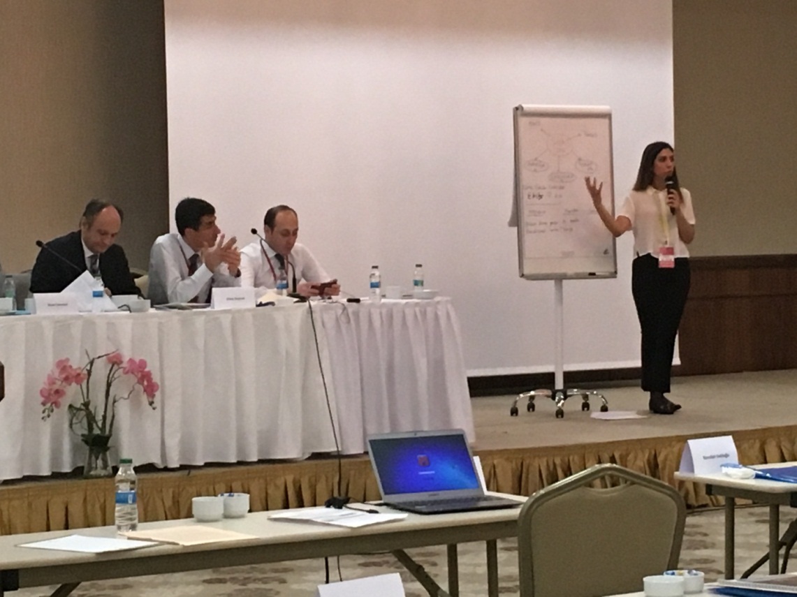 A presentation at the 2016 National Convention in Turkey.