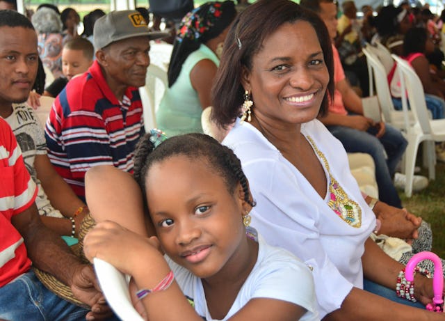 A joyous occasion for those who attended the historic groundbreaking ceremony.