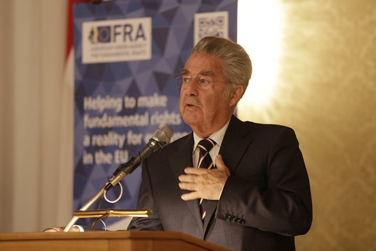 Heinz Fischer, President of the Republic of Austria and Patron of the Fundamental Rights Forum
