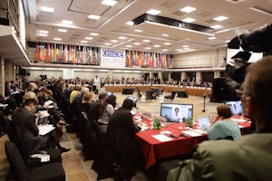 The Human Dimension Implementation Meeting of the Organization on Security and Cooperation in Europe (OSCE) (Photo credit: OSCE/Piotr Markowski)